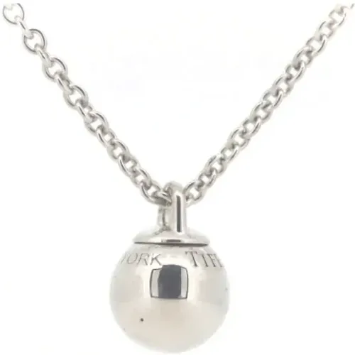 Pre-owned Jewellery, female, , Size: ONE SIZE Pre-owned Metal necklaces - Tiffany & Co. Pre-owned - Modalova