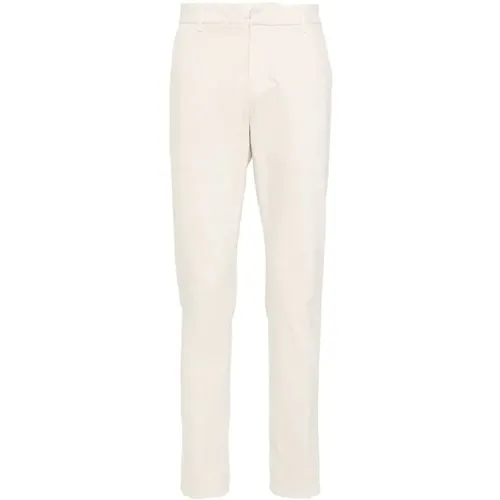 Cotton Twill Trousers , male, Sizes: W38, W30, W34, W31, W40, W36, W35, W32 - Dondup - Modalova