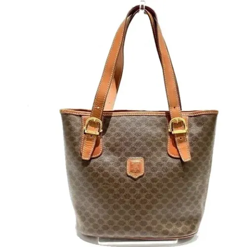 Pre-owned Tote Bags, female, , Size: ONE SIZE Pre-owned Canvas celine-bags - Celine Vintage - Modalova