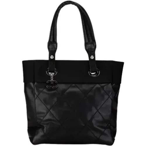 Pre-owned Tote Bags, female, , Size: ONE SIZE Pre-owned Leather chanel-bags - Chanel Vintage - Modalova