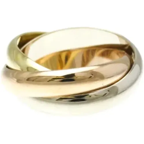 Pre-owned Metal rings , female, Sizes: ONE SIZE - Cartier Vintage - Modalova