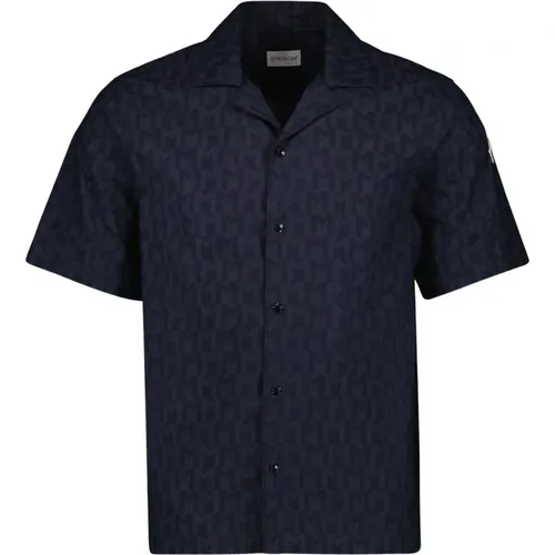 Short Sleeve Shirt Autumn-Winter Collection , male, Sizes: M, S - Moncler - Modalova