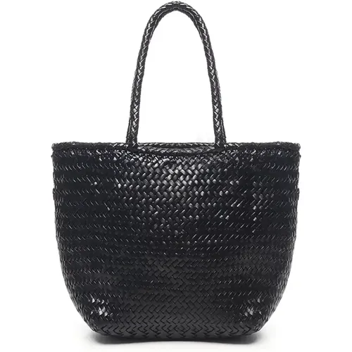 Tote Bags, female, , Size: ONE SIZE Woven Leather Tote - Dragon Diffusion - Modalova