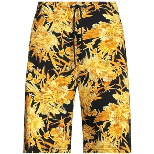 Herren Bermuda Shorts mit All-Over Print - Just Cavalli - Modalova