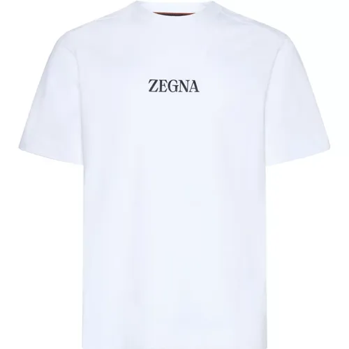 Stilvolle T-Shirts und Polos , Herren, Größe: M - Ermenegildo Zegna - Modalova