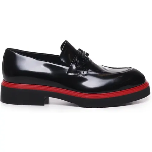 Ferragamo Flat shoes , male, Sizes: 6 1/2 UK - Salvatore Ferragamo - Modalova