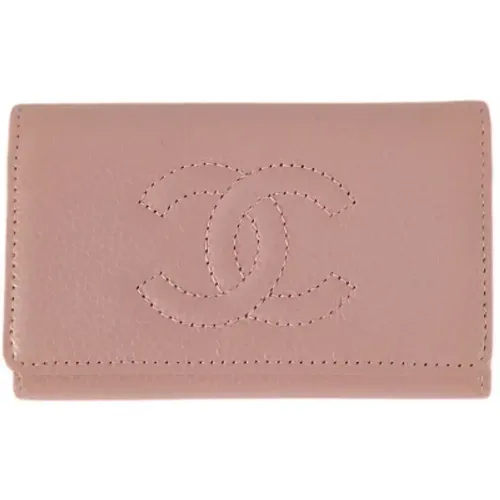 Pre-owned Accessories, female, , Size: ONE SIZE Pre-owned Leather key-holders - Chanel Vintage - Modalova