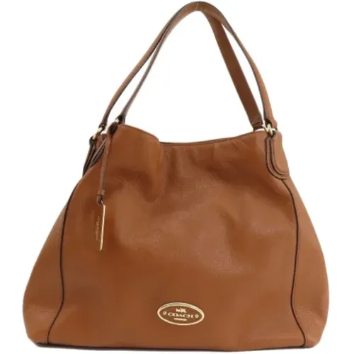 Pre-owned Tote Bags, female, , Size: ONE SIZE Pre-owned Leather totes - Coach Pre-owned - Modalova