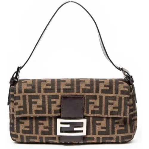 Pre-owned Canvas fendi-bags , female, Sizes: ONE SIZE - Fendi Vintage - Modalova