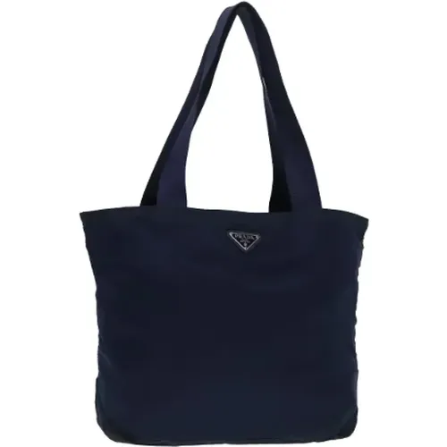 Pre-owned Tote Bags, female, , Size: ONE SIZE Pre-owned Nylon prada-bags - Prada Vintage - Modalova