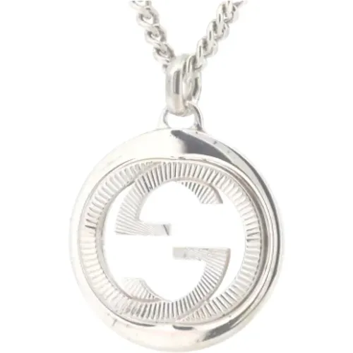 Pre-owned Metal necklaces , female, Sizes: ONE SIZE - Gucci Vintage - Modalova