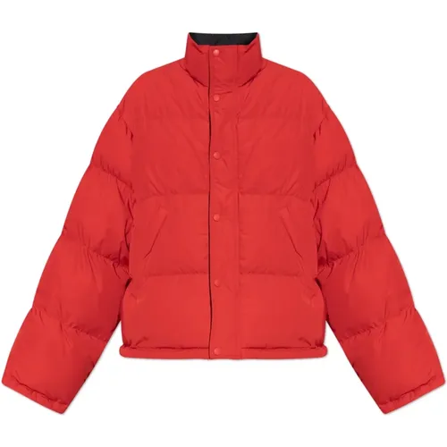 Winter Jackets, female, , Size: M Reversible padded jacket - Balenciaga - Modalova