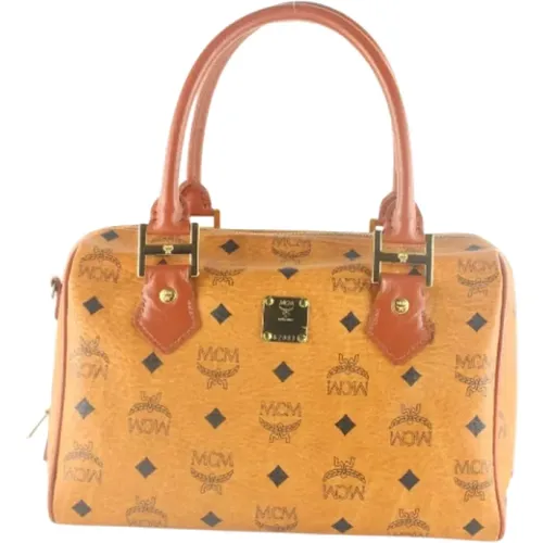 Pre-owned Weekend Bags, unisex, , Size: ONE SIZE Pre-owned Leather travel-bags - MCM Pre-owned - Modalova