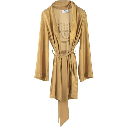 Oro dress , female, Sizes: L, S - Chiara Ferragni Collection - Modalova