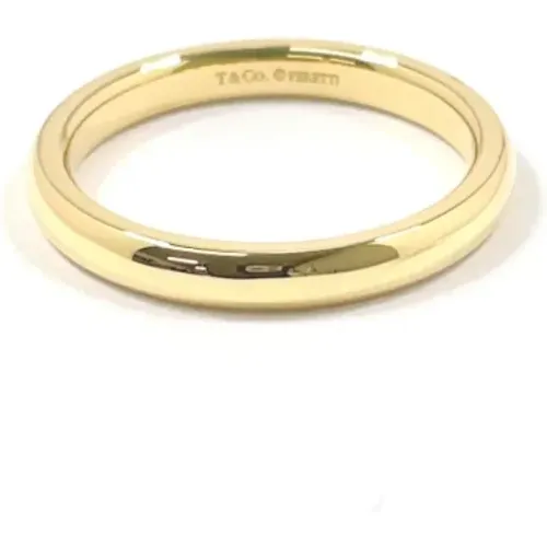 Pre-owned Jewellery, female, , Size: ONE SIZE Pre-owned Gold rings - Tiffany & Co. Pre-owned - Modalova