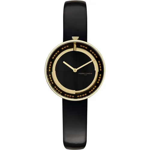 Watches, female, , Size: ONE SIZE Gold Womens Quartz Analog Watch - Pierre Cardin - Modalova