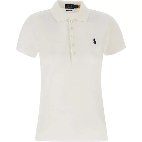 Weiße Polo T-Shirts und Polos , Damen, Größe: XL - Ralph Lauren - Modalova
