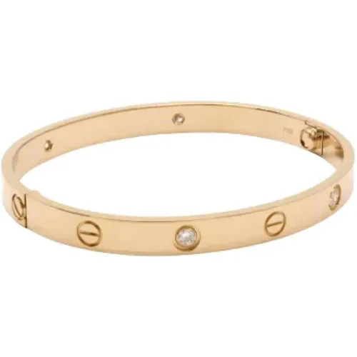 Pre-owned Jewellery, female, , Size: ONE SIZE Pre-owned Rose Gold bracelets - Cartier Vintage - Modalova