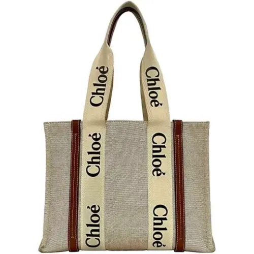 Pre-owned Tote Bags, female, , Size: ONE SIZE Pre-owned Leather totes - Chloé Pre-owned - Modalova