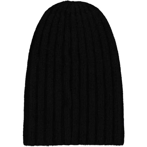 Beanies, unisex, , Size: ONE SIZE Alpaca Ribbed Beanie Hat - Laneus - Modalova