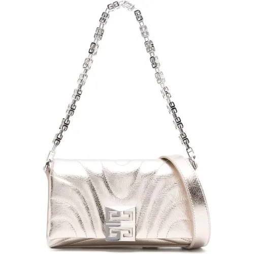 Quilted Laminate Shoulder Bag , female, Sizes: ONE SIZE - Givenchy - Modalova