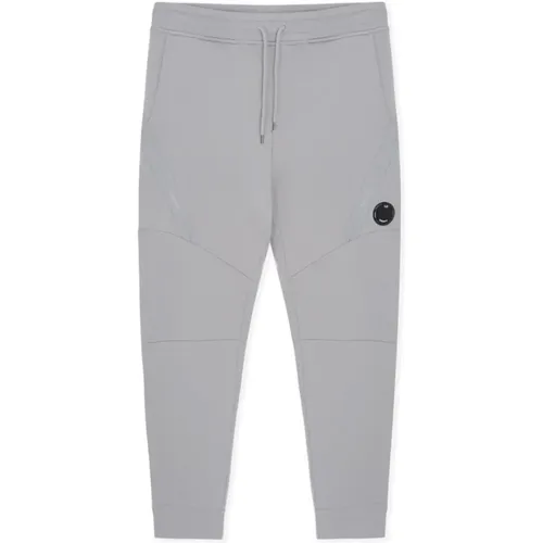 CP Company Diagonal Raised Sweatpants Size: XL, colour: Grey , male, Sizes: L, M - C.P. Company - Modalova