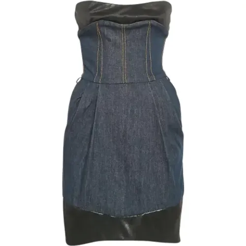 Pre-owned Denim dresses , female, Sizes: S - Dolce & Gabbana Pre-owned - Modalova