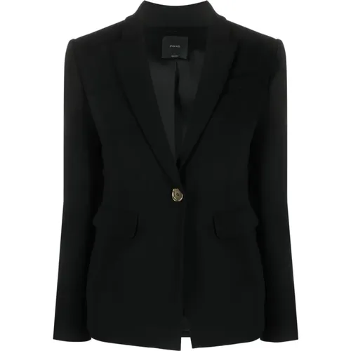 Blazers, female, , Size: XS Single-Breasted Blazer - pinko - Modalova