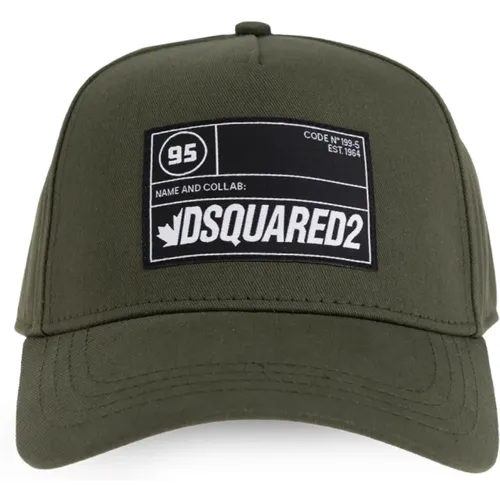 Caps, male, , Size: ONE SIZE Baseball Cap - Dsquared2 - Modalova