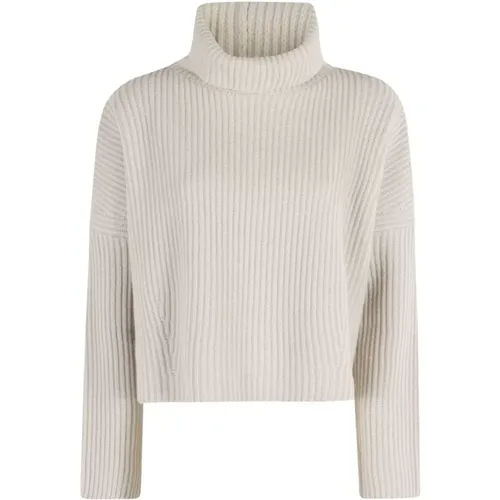 Turtlenecks, female, , Size: S Stylish Sweaters Collection - Roberto Collina - Modalova