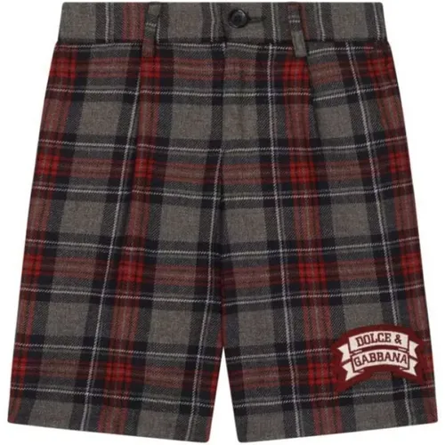 Kinder Karo Bermuda Shorts - Dolce & Gabbana - Modalova