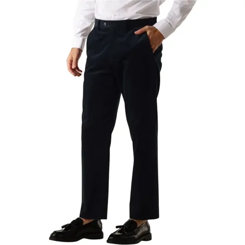 Cordhose in Dunkelblau , Herren, Größe: XL - Selected Homme - Modalova