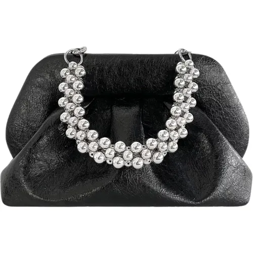 Clutches, female, , Size: ONE SIZE TIA Handle Beads - THEMOIRè - Modalova