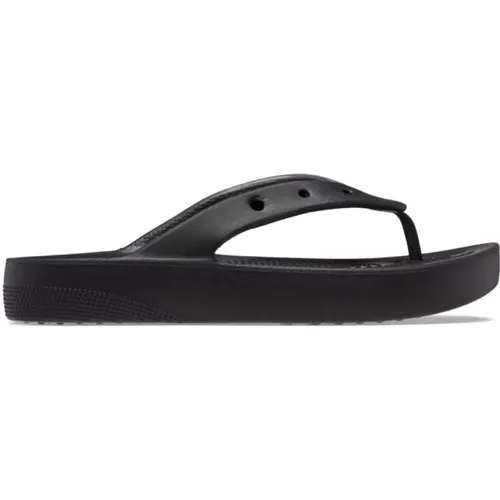 Flip Flops, female, , Size: 11 US Classic Platform Flip Sandals - Crocs - Modalova