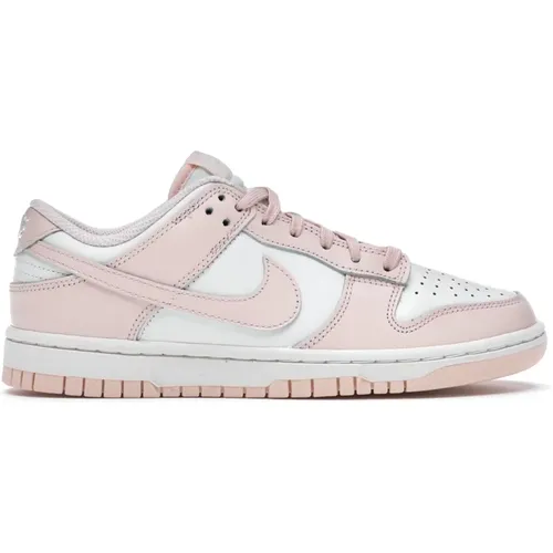 Niedrige Leder Sneakers , Damen, Größe: 37 1/2 EU - Nike - Modalova