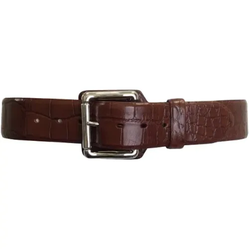 Pre-owned Belts, female, , Size: ONE SIZE Pre-owned Leather belts - Ralph Lauren Pre-owned - Modalova