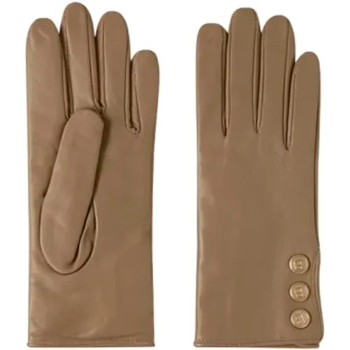 Cara Gloves Salty Caramel , female, Sizes: L, S, M - Busnel - Modalova