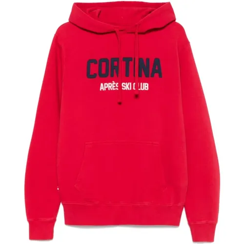 Hoodies, male, , Size: M Rossa Sweatshirt Aw24 - MC2 Saint Barth - Modalova