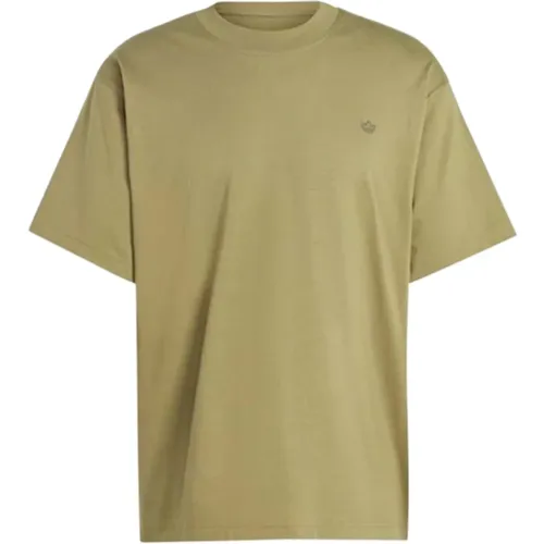 Contempo Olive T-Shirt , Herren, Größe: XL - Adidas - Modalova