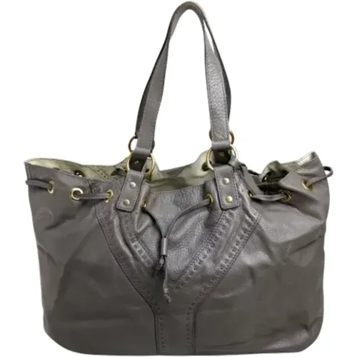 Pre-owned Leather shoulder-bags , female, Sizes: ONE SIZE - Yves Saint Laurent Vintage - Modalova