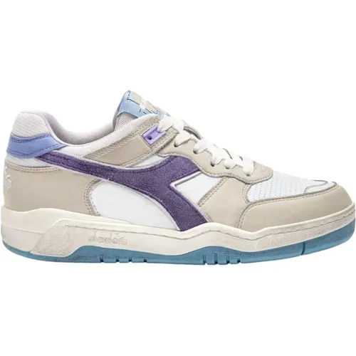 Low Top Unisex Sneakers in Synthetic Leather , female, Sizes: 4 UK, 7 UK, 6 UK, 3 UK, 5 UK - Diadora - Modalova