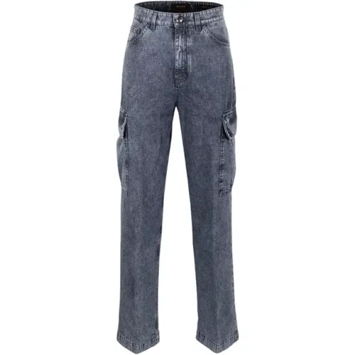 Japanische Denim Cargo Hose Moorer - Moorer - Modalova