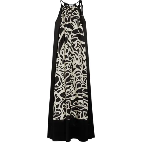 Halter Print Dress , female, Sizes: S - Max Mara - Modalova