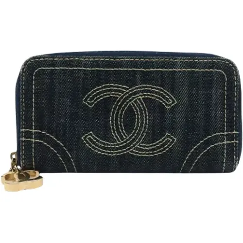 Pre-owned Wallets, female, , Size: ONE SIZE Pre-owned Leather wallets - Chanel Vintage - Modalova