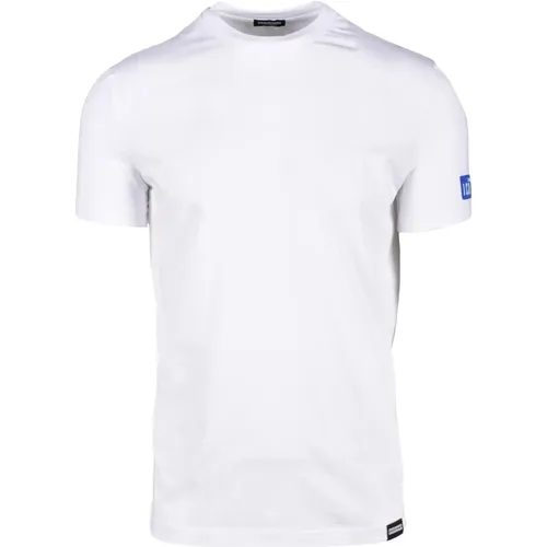 Baumwolle Elastan Unterwäsche T-shirt , Herren, Größe: XL - Dsquared2 - Modalova