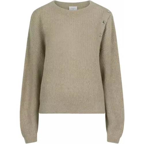 Swamp Gerippter Alpaka Pullover , Damen, Größe: L - Dante 6 - Modalova