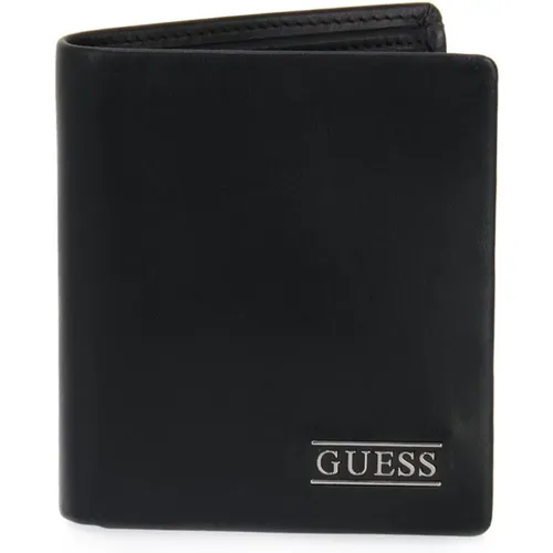 New Boston Billford Wallet , male, Sizes: ONE SIZE - Guess - Modalova