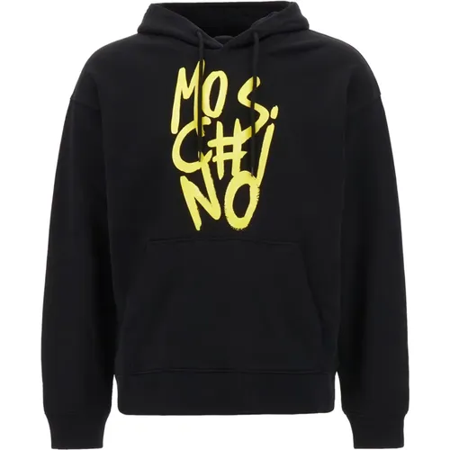 Hoodies, male, , Size: M Hoodies - Moschino - Modalova