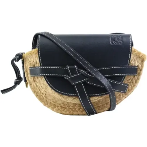 Pre-owned Cross Body Bags, female, , Size: ONE SIZE Pre-owned Leather shoulder-bags - Loewe Pre-owned - Modalova