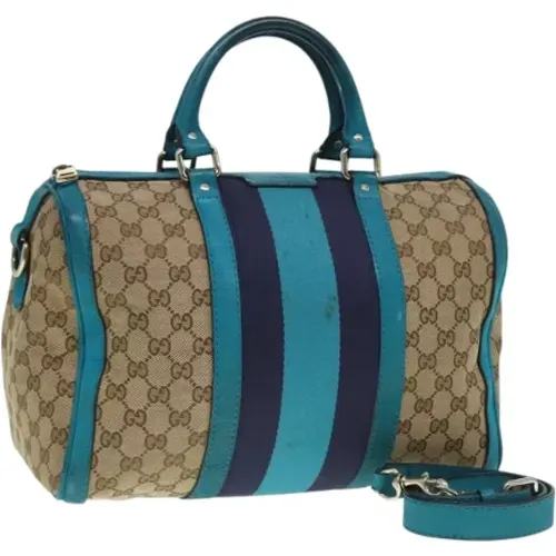 Pre-owned Canvas gucci-bags , female, Sizes: ONE SIZE - Gucci Vintage - Modalova